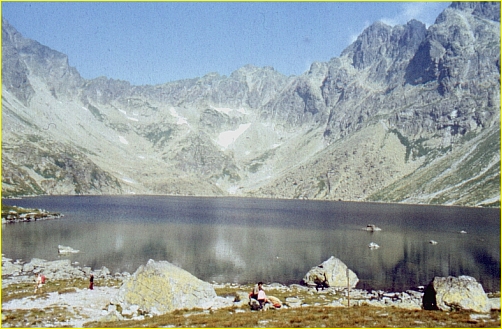 Lacul Hincovo mare  în valea Mengusovei